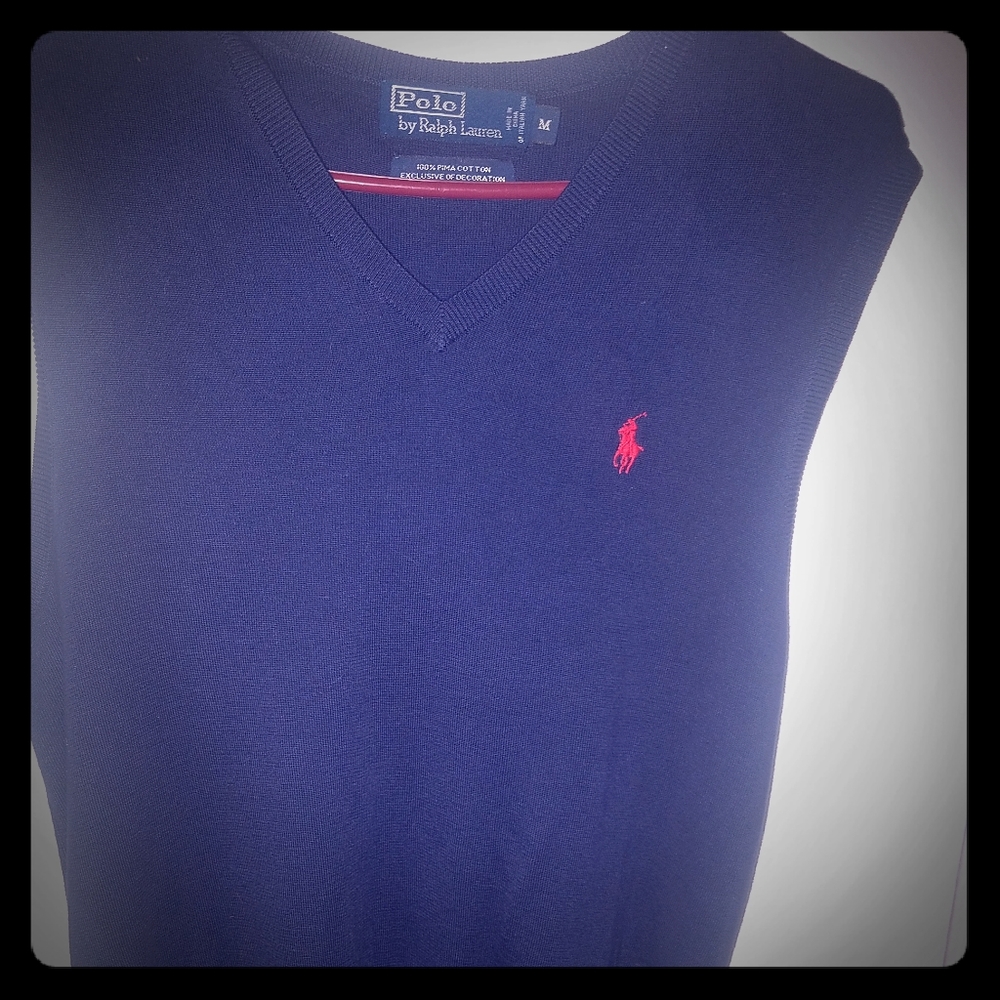 Polo sweater vest